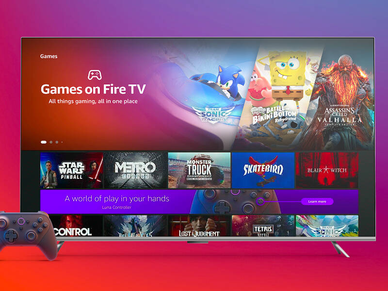 Amazon Luna Cloud-Gaming Games on Fire-TV