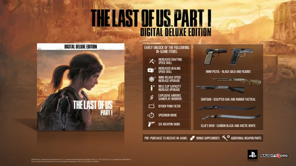 The Last of Us Digital Deluxe Firefly Edition PC